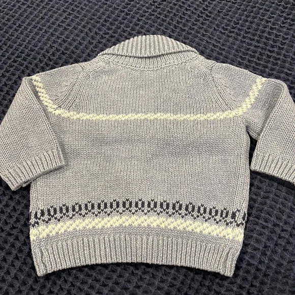 Janie and Jack Sailboat cardigan - Picture 4 of 4